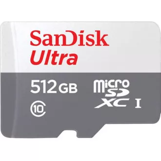 SanDisk MicroSDXC kartica 512 GB Ultra (100 MB/s, razred 10, Android)   adapter