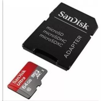 SanDisk MicroSDXC kartica 512 GB Ultra (100 MB/s, razred 10, Android)   adapter