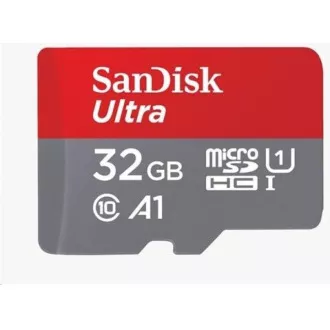 SanDisk MicroSDXC 32 GB Ultra (120 MB/s, A1 Class 10 UHS-I, Android)   adapter