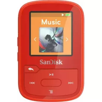 SanDisk Clip Sport Plus MP3 predvajalnik 32 GB, modri