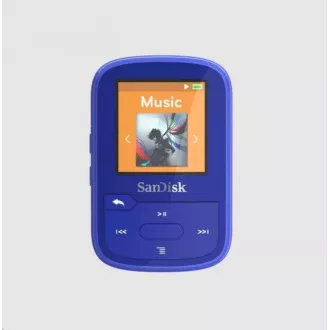 SanDisk Clip Sport Plus MP3 predvajalnik 32 GB, modri