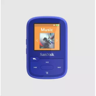 SanDisk Clip Sport Plus MP3 predvajalnik 32 GB, modri
