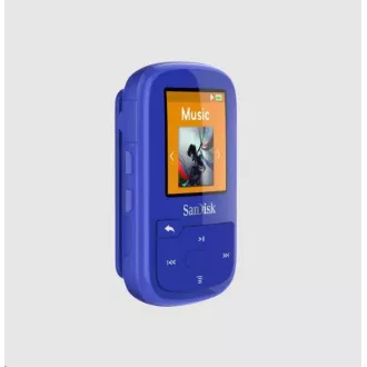 SanDisk Clip Sport Plus MP3 predvajalnik 32 GB, modri