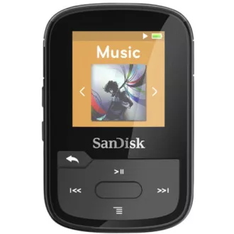 SanDisk Clip Sport Plus MP3 predvajalnik 32 GB, črn