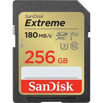 SanDisk SDXC kartica 256 GB Extreme (190 MB/s razreda 10, UHS-I U3 V30)