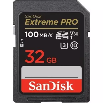 SanDisk SDHC kartica 32 GB Extreme PRO (100 MB/s razred 10, UHS-I U3 V30)