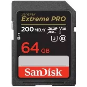 SanDisk SDXC kartica 64GB Extreme PRO (200 MB/s razred 10, UHS-I U3 V30)