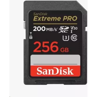 SanDisk SDXC kartica 256 GB Extreme PRO (200 MB/s razred 10, UHS-I U3 V30)