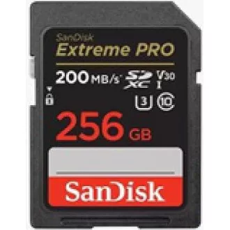 SanDisk SDXC kartica 256 GB Extreme PRO (200 MB/s razred 10, UHS-I U3 V30)