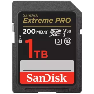 SanDisk SDXC kartica 1TB Extreme PRO (200 MB/s razreda 10, UHS-I U3 V30)