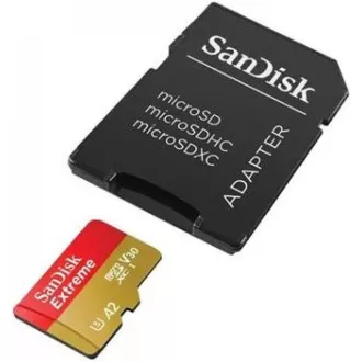 SanDisk micro SDXC kartica 512GB Extreme (190 MB/s razred 10, UHS-I U3 V30)   adapter