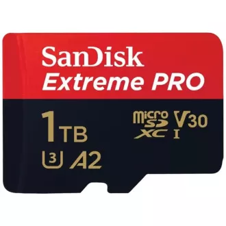 SanDisk micro SDXC kartica 1TB Extreme PRO (200 MB/s razreda 10, UHS-I U3 V30)   adapter