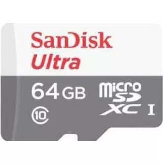 Kartica SanDisk Ultra microSDXC 64 GB (140 MB/s, A1, razred 10, UHS-I) - slikovna embalaža adapter SD Kartica SanDisk Ultra microSDXC 64 GB (140 MB/s, A1, razred 10, UHS-I) - slikovna embalaža adapter SD