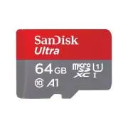 SanDisk MicroSDXC 64 GB Ultra (140 MB/s, A1 Class 10 UHS-I)   adapter