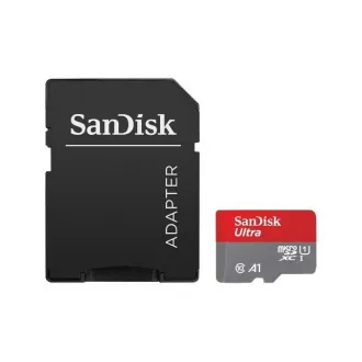 SanDisk MicroSDXC 64 GB Ultra (140 MB/s, A1 Class 10 UHS-I) adapter SanDisk MicroSDXC 64 GB Ultra (140 MB/s, A1 Class 10 UHS-I) adapter