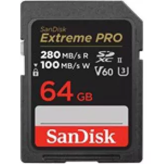 SanDisk SDXC kartica 64GB Extreme PRO (280 MB/s razreda 10, UHS-II V60)