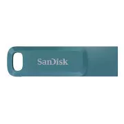 SanDisk Flash disk 128 GB Ultra Dual Drive Go, USB-C 3.2, modri