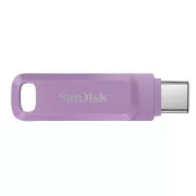 SanDisk Flash disk 64 GB Ultra Dual Drive Go, USB-C 3.2, vijolične barve