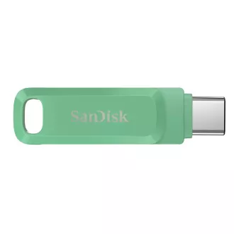 SanDisk Flash Drive 64GB Ultra Dual Drive Go, USB-C 3.2, zelen
