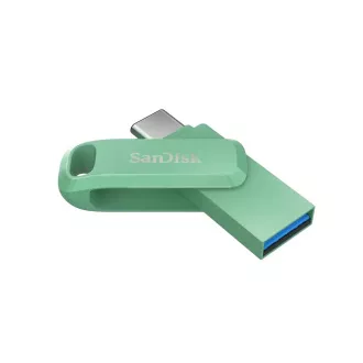 SanDisk Flash Drive 64GB Ultra Dual Drive Go, USB-C 3.2, zelen