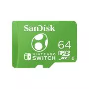 SanDisk MicroSDXC 64 GB za Nintendo Switch (R:100/W:90 MB/s, UHS-I)