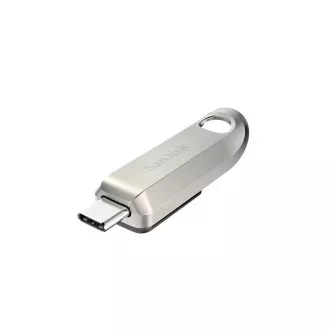 SanDisk Flash disk 256 GB Ultra Luxe, USB-C 3.2, srebrn