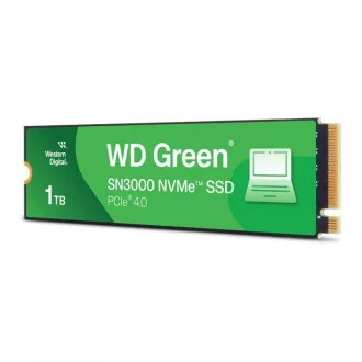 WD GREEN SSD 1TB SN3000 Powered by SanDisk, PCIe Gen4x4, M.2 2280, (R:5000/W:4200 MB/s)