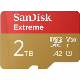 SanDisk micro SDXC kartica 2TB Extreme (240 MB/s A2 UHS-I U3 V30)   adapter