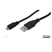 PREMIUMCORD Kabel USB 2.0 A - Micro B 1m