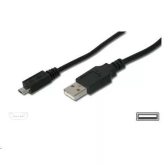 PREMIUMCORD Kabel USB 2.0 A - Micro B 1m