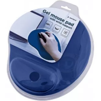 GEMBIRD Ergonomska gelska podloga za miško Maxi, modra GEMBIRD Ergonomska gelska podloga za miško Maxi, modra