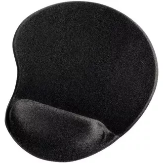 GEMBIRD Ergonomska gelska podloga za miško Maxi, črna