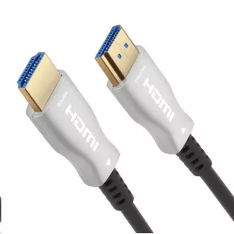 PREMIUMCORD Optični kabel HDMI High Speed z etrom. 4K@60Hz, 50 m, M/M, pozlačeni konektorji