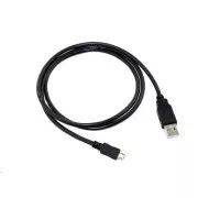 C-TECH USB 2.0 AM/Micro kabel, 2 m, črn