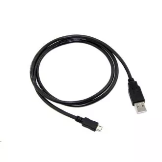 C-TECH USB 2.0 AM/Micro kabel, 2 m, črn