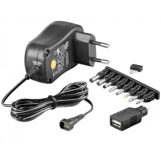 Goobay Univerzalni napajalnik 230V/3-12V DC 300mA Goobay Univerzalni napajalnik 230V/3-12V DC 300mA