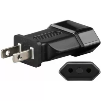 Goobay Potovalni adapter ZDA/Japonska za naprave in polnilnike z evropskim vtičem