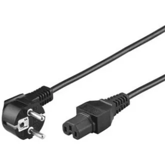 PREMIUMCORD 230V napajalni kabel do računalnika 2m IEC 320 C15 priključek z žlebom