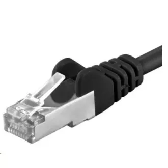 PREMIUMCORD Povezovalni kabel CAT6a S-FTP, RJ45-RJ45, AWG 26/7 0, 25 m, črn