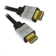PREMIUMCORD HDMI-kabel A – HDMI A M/M, 1 m, pozlačeni in kovinski priključki visoke kakovosti