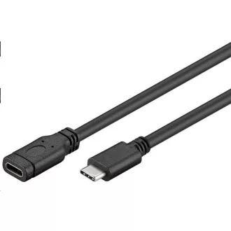 PREMIUMCORD USB-C podaljšek (USB 3.1 generacije 1), C/M - C/F, 2 m