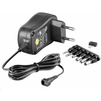 Goobay Univerzalni napajalnik 230V/3-12V DC 1000mA