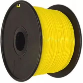GEMBIRD Tiskarska vrvica (filament) ABS, 1, 75mm, 1kg, rumena GEMBIRD Tiskarska vrvica (filament) ABS, 1, 75mm, 1kg, rumena