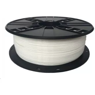GEMBIRD Tiskarska vrvica (filament) PETG, 1, 75 mm, 1 kg, bela