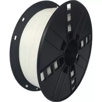 GEMBIRD Tiskarska vrvica (filament) PETG, 1, 75 mm, 1 kg, bela