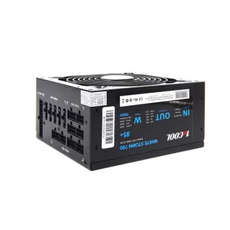 1stCOOL napajalnik 700W WHITE STORM 700, APFC, 85 , modularni, ATX 1stCOOL napajalnik 700W WHITE STORM 700, APFC, 85 , modularni, ATX