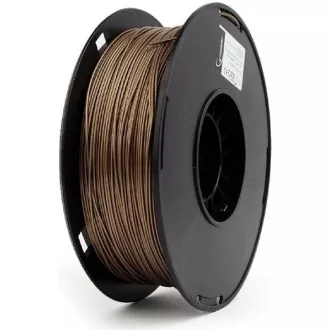 GEMBIRD Tiskarska struna (filament) PLA PLUS, 1, 75mm, 1kg, kovinsko zlata GEMBIRD Tiskarska struna (filament) PLA PLUS, 1, 75mm, 1kg, kovinsko zlata