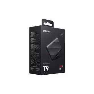 Samsungov zunanji SSD T9 - 1 TB - črn