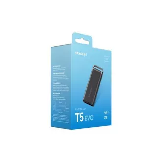 Samsung T5 EVO zunanji SSD - 2 TB - črn