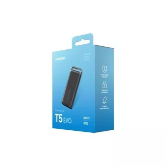 Samsung T5 EVO zunanji SSD - 4 TB - črn